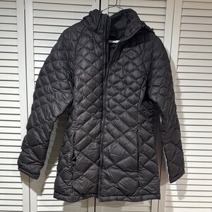 North Face Quilted Hooded Jacket